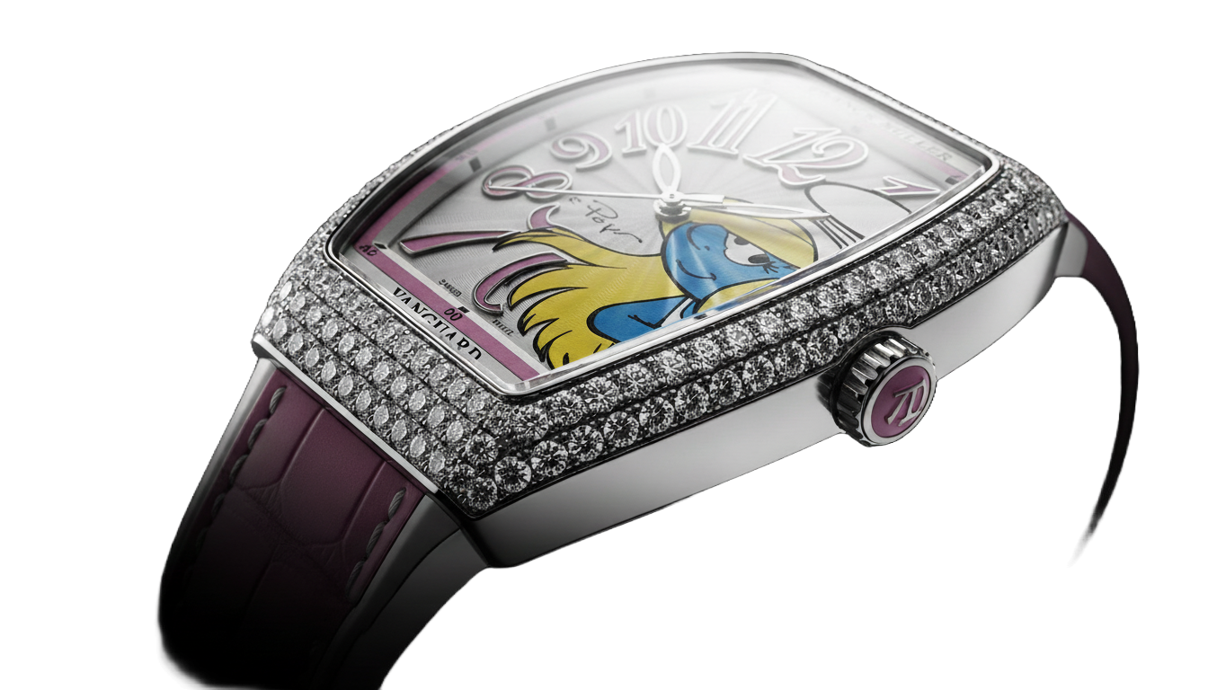 Luxeva Watches Vanguard Smurfette